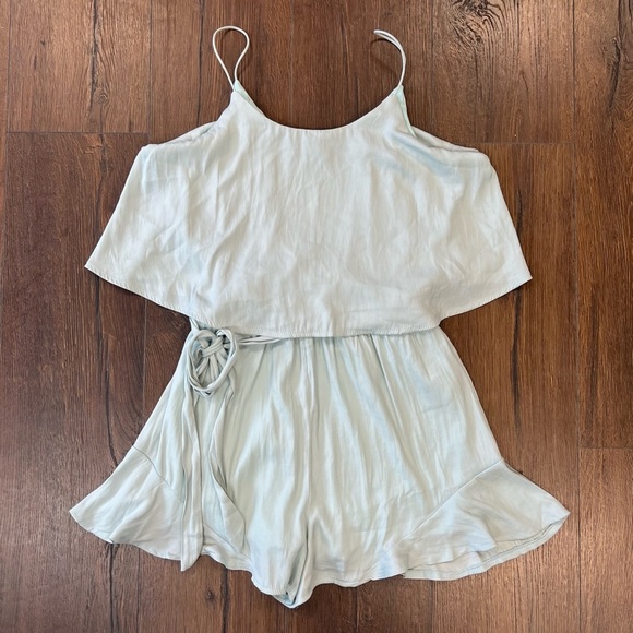 She + Sky blue romper SZ SM - Picture 1 of 5